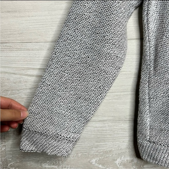 INC International Concepts Silver Knit Women's Sweatshirt - Picture 4 of 5